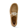 Ariat Womens Tan Woven Emboss Lace Up Hilo