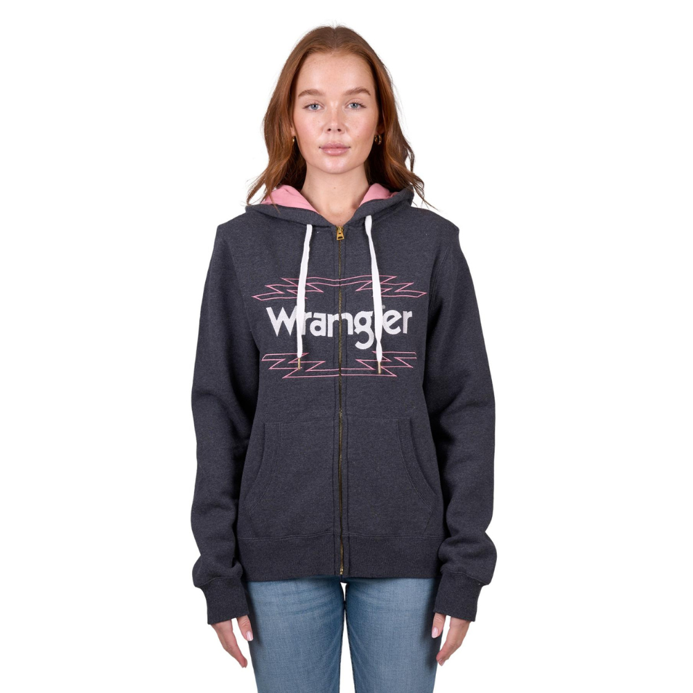 Wrangler Womens Lola Zip Up Hoodie