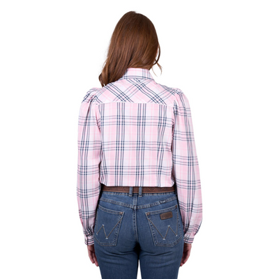 Wrangler Womens Phoebe Check LS Shirt