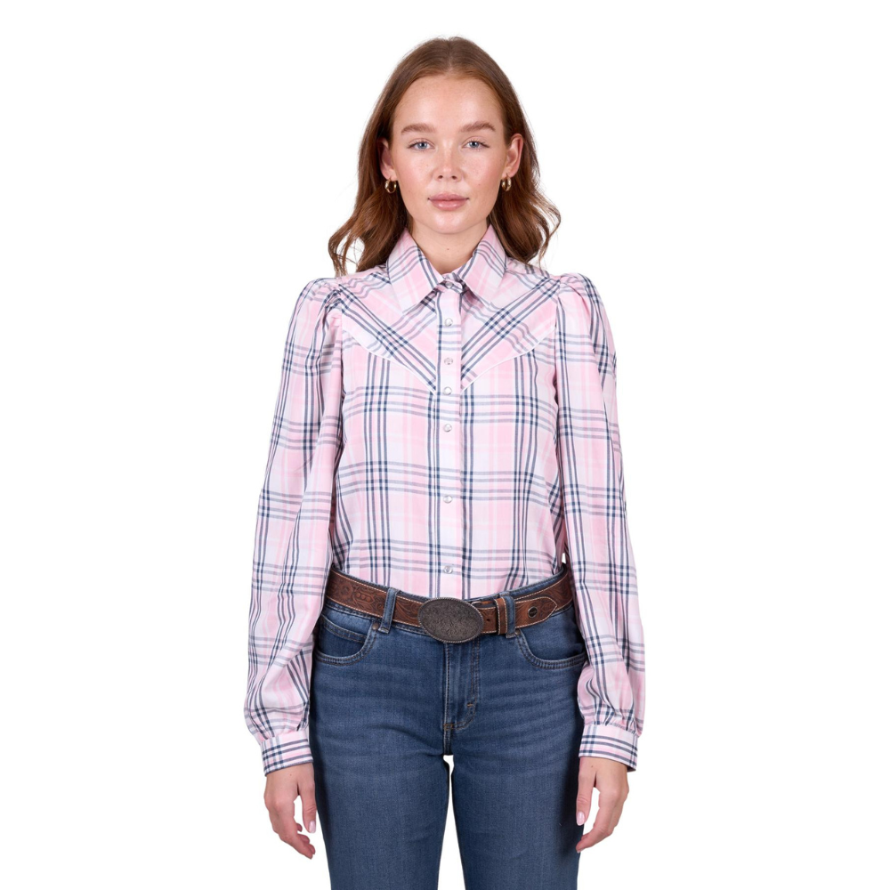 Wrangler Womens Phoebe Check LS Shirt