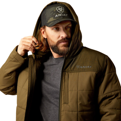 Ariat Mens Crius Hooded Insulated Jacket