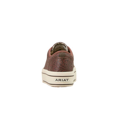Ariat Womens Floral Embossed Skylar Lace Up