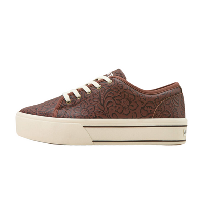 Ariat Womens Floral Embossed Skylar Lace Up
