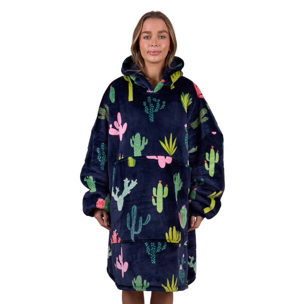 Pure Western Adults Cactus Snuggle Hoodie