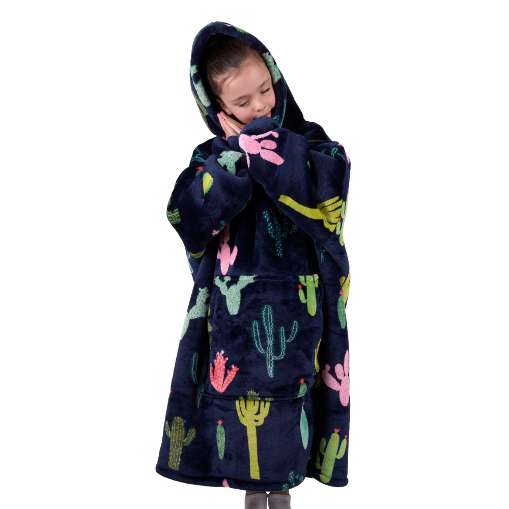 Pure Western Kids Cactus Snuggle Hoodie