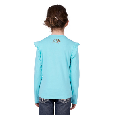 Pure Western Girls Kristy LS Tee