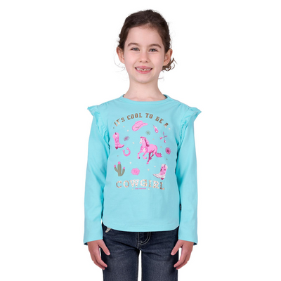Pure Western Girls Kristy LS Tee