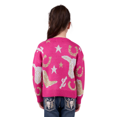 Pure Western Girls Marcy Jumper