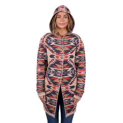 Pure Western Womens Eddie Cardigan