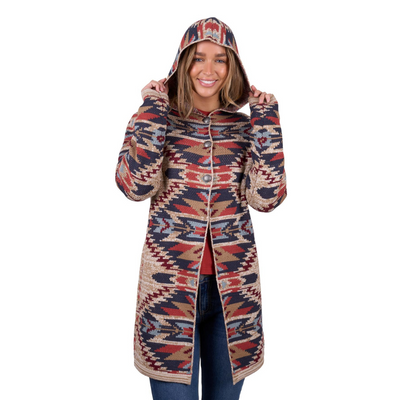 Pure Western Womens Eddie Cardigan