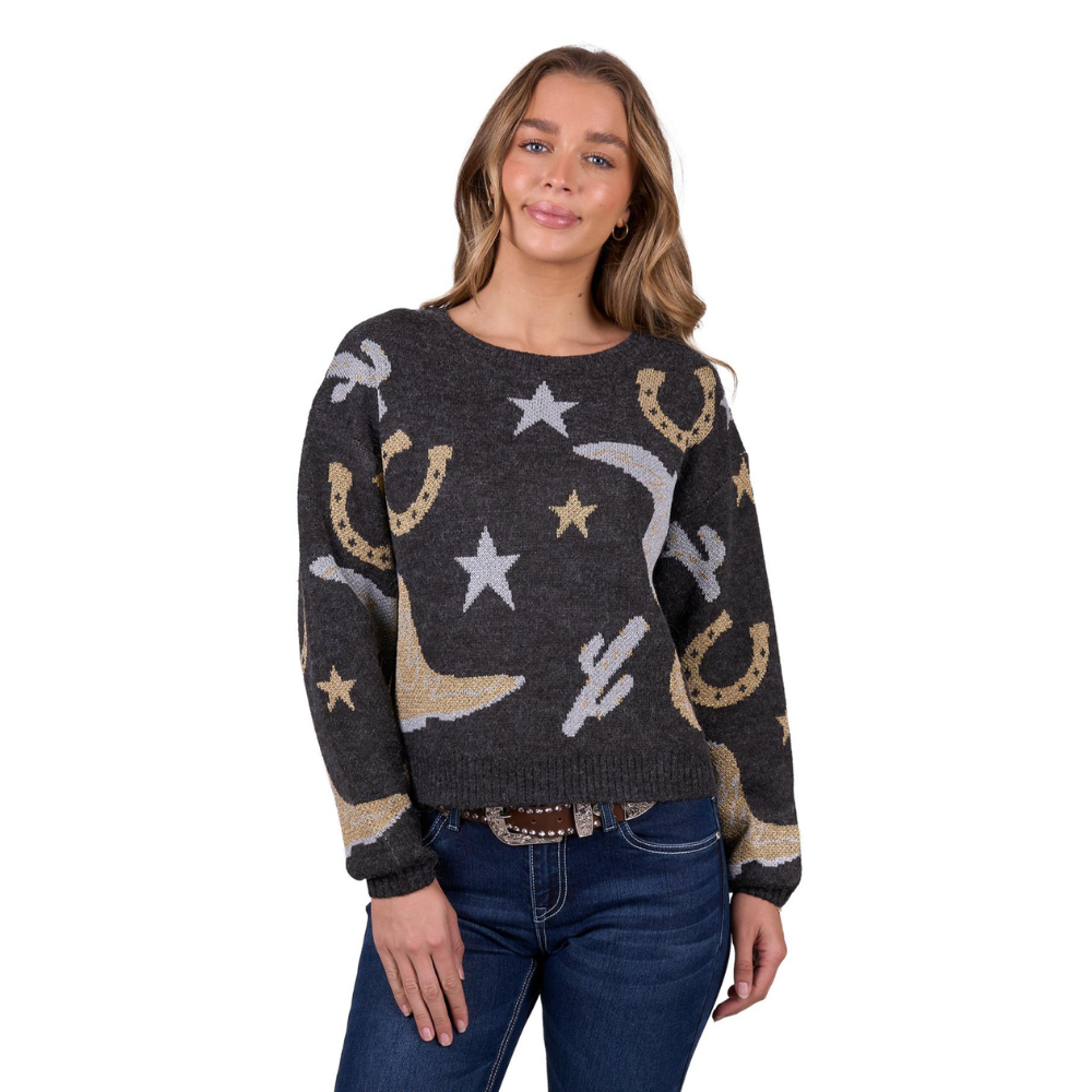 Pure Western Womens Marcy Jumper