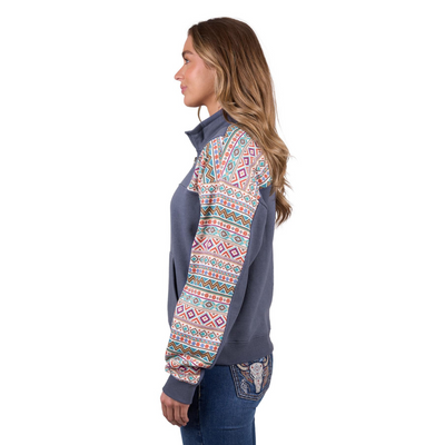 Pure Western Womens Sally 1/4 Zip Pullover