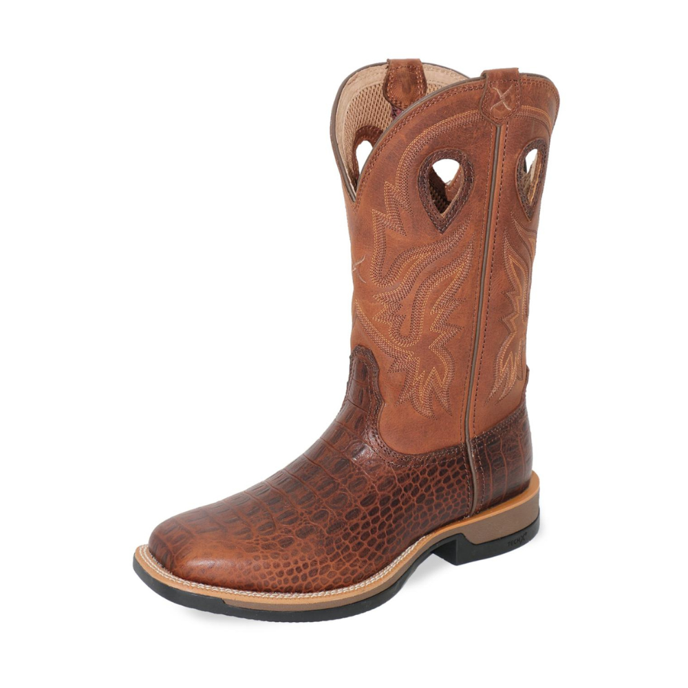 Twisted X Mens Ginger Rust Top Boots