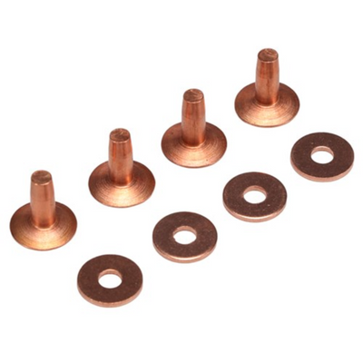 Copper Rivets Size 8 Gauge 450g Pk 16mm