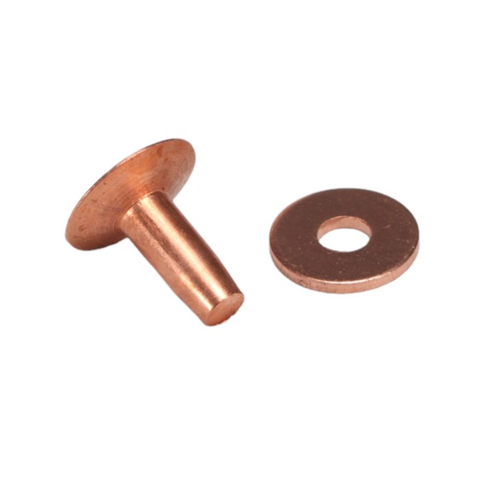 Copper Rivets Size 8 Gauge 450g Pk 16mm