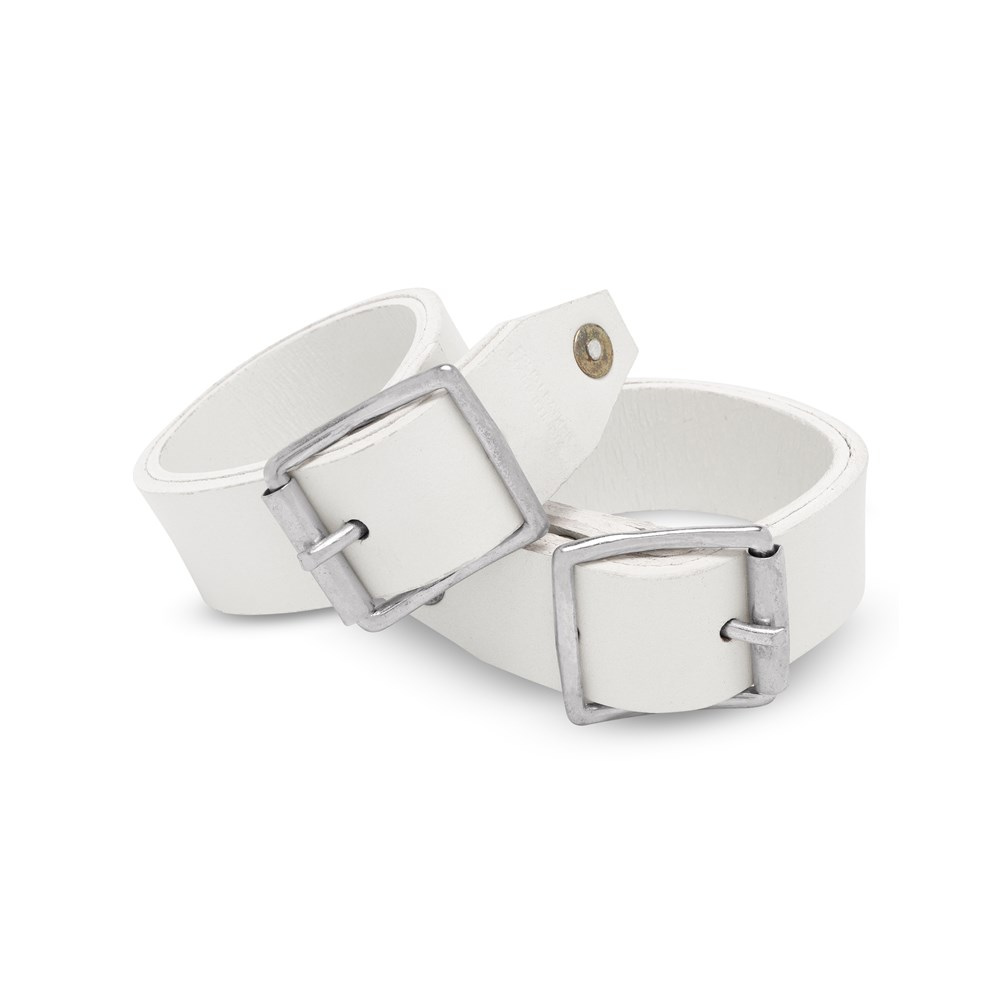 Ord River Hobble Straps Chrome Leather