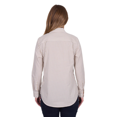 Hard Slog Womens Sara Half Button LS Shirt