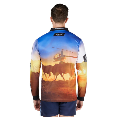Bullzye Mens Outback LS Fishing Shirt