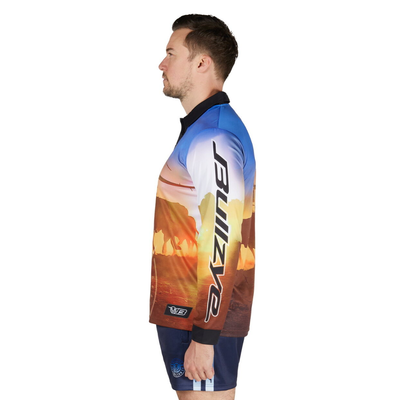 Bullzye Mens Outback LS Fishing Shirt