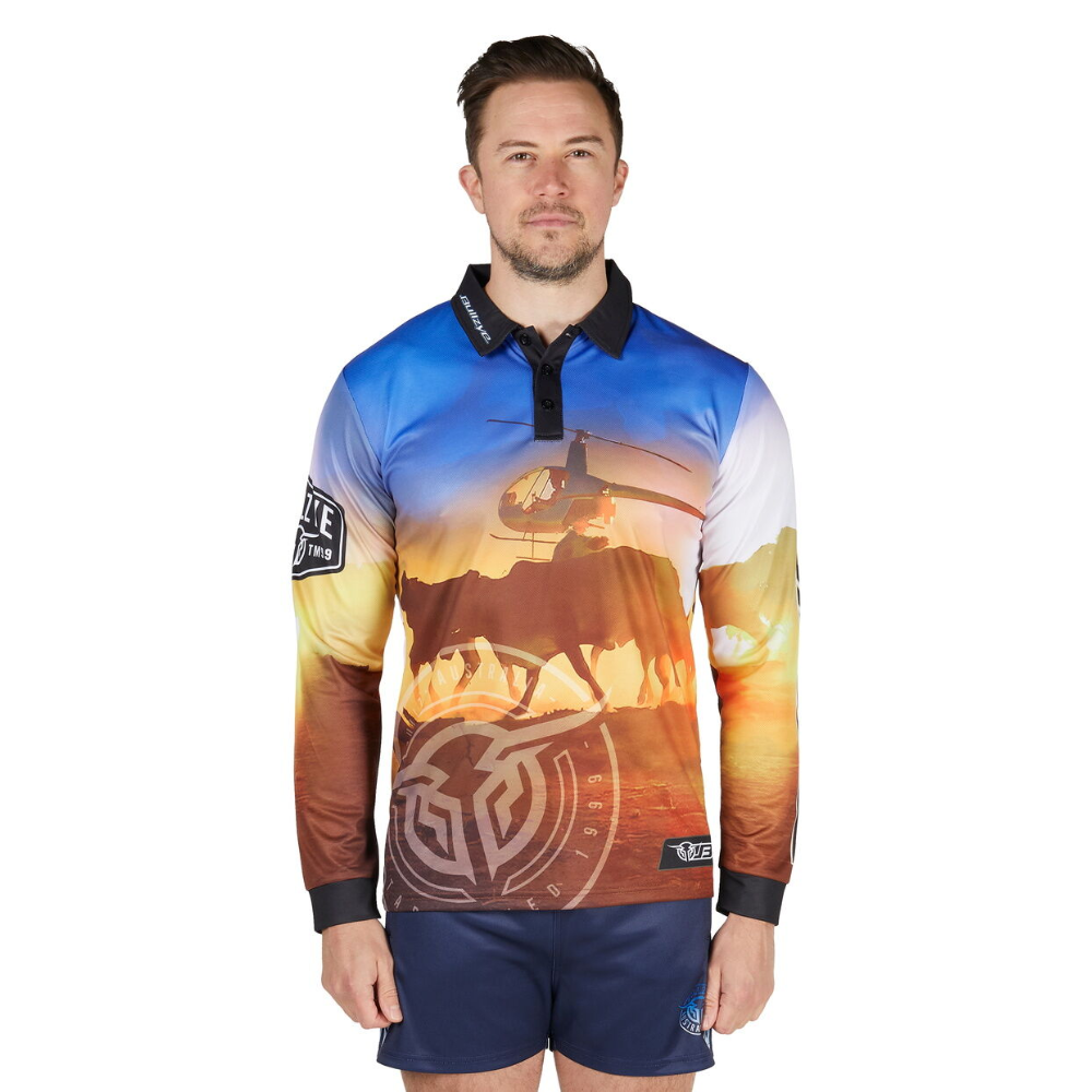 Bullzye Mens Outback LS Fishing Shirt
