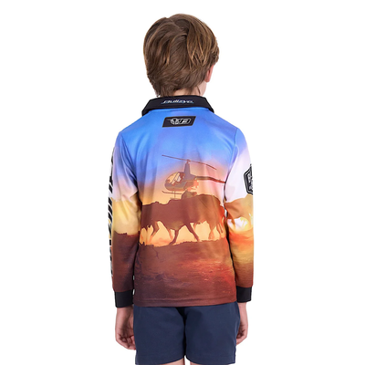 Bullzye Boys Outback LS Fishing Shirt