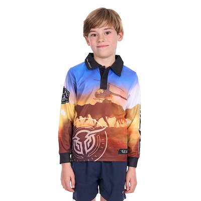 Bullzye Boys Outback LS Fishing Shirt