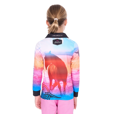 Bullzye Girls Gallop LS Fishing Shirt