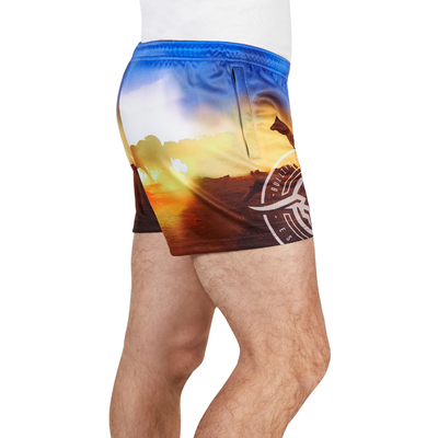 Bullzye Mens Outback Sports Shorts