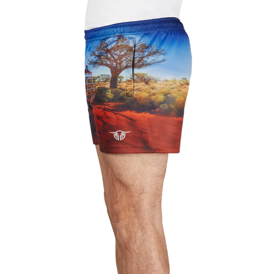 Bullzye Mens Road Train Sports Shorts
