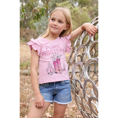 Pure Western Girls Pietta SS Tee