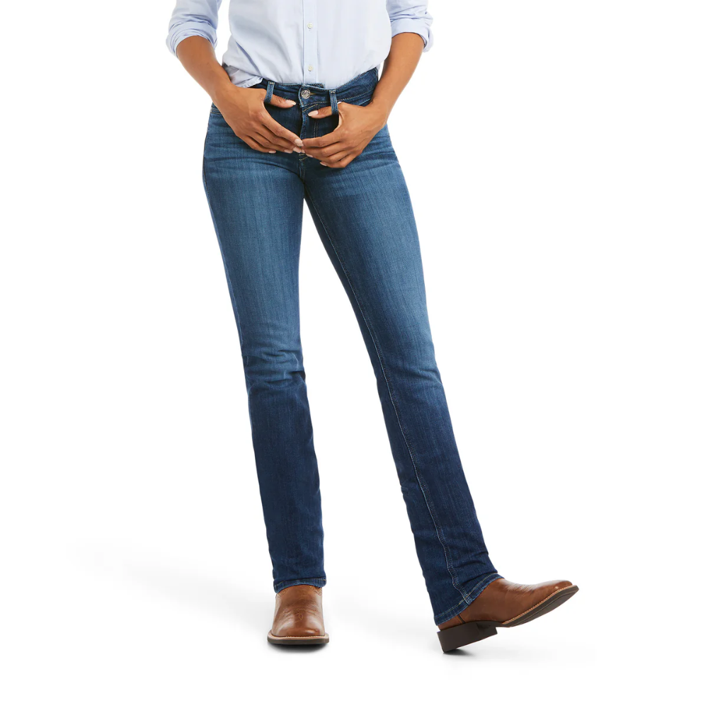 Ariat Womens Perfect Rise Straight Leg Abby Jeans