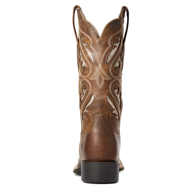 Ariat Womens Round Up Bliss Square Toe Top Boot