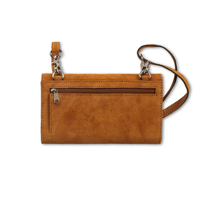 Ariat Womens Sierra Crossboby Roughout Clutch
