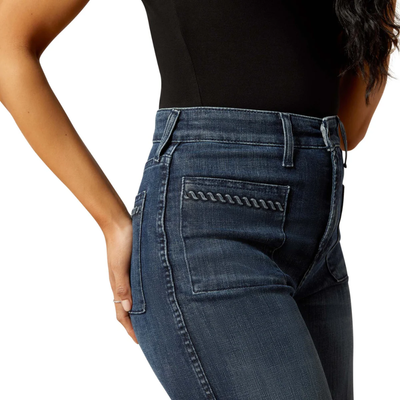 Ariat Womens Ultra High Rise Wide Leg Jill Jeans