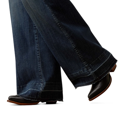 Ariat Womens Ultra High Rise Wide Leg Jill Jeans