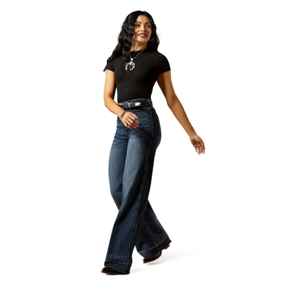 Ariat Womens Ultra High Rise Wide Leg Jill Jeans
