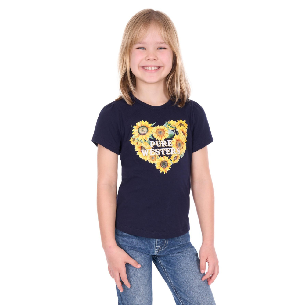 Pure Western Girls Marissa Short Sleeve Tee