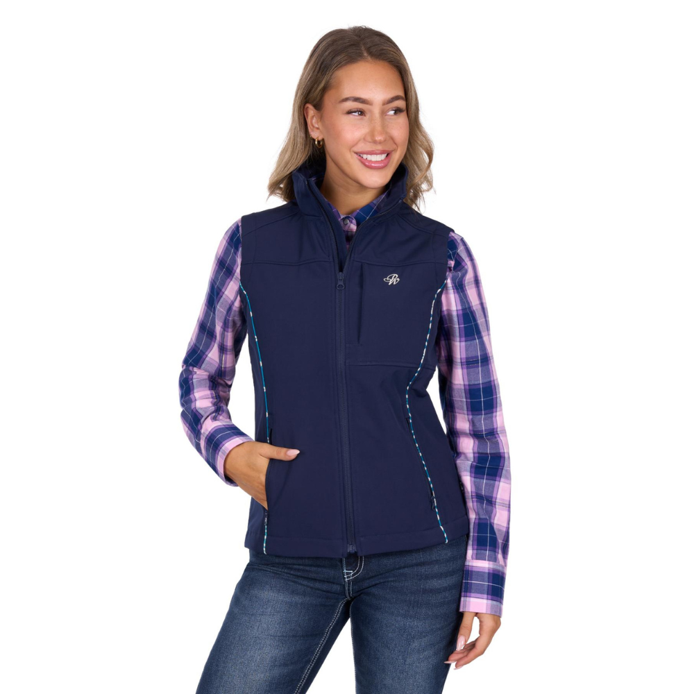 Pure Western Womens Corine Softshell Vest