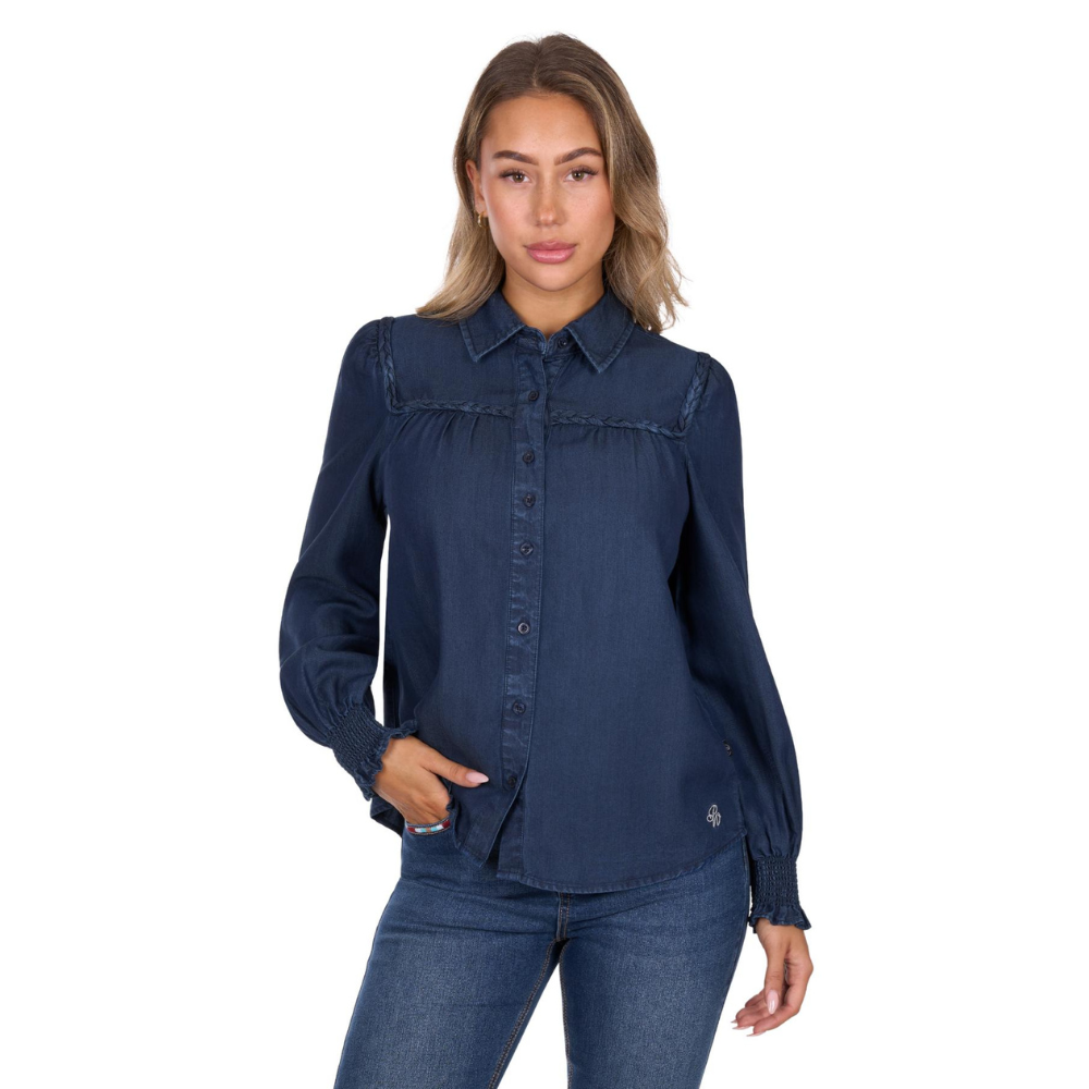 Pure Western Womens Daniela Long Sleeve Shirt