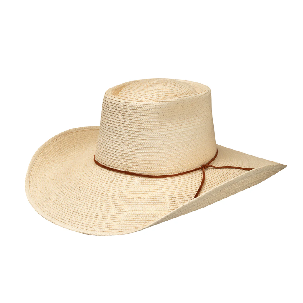 Sunbody Reata 3 Palm Leaf Hat 4 1/2 Inch Brim