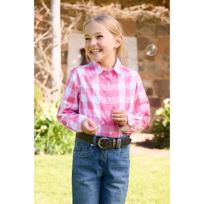 Thomas Cook Girls Tamara Check LS Shirt