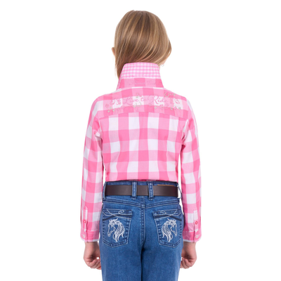 Thomas Cook Girls Tamara Check LS Shirt