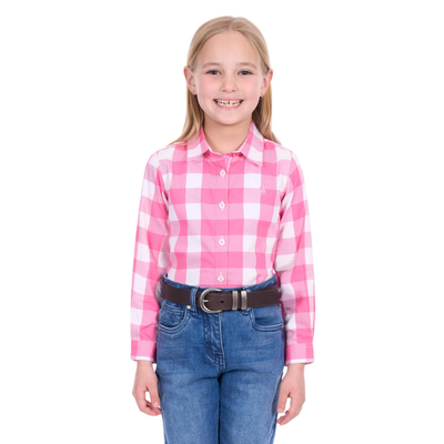 Thomas Cook Girls Tamara Check LS Shirt