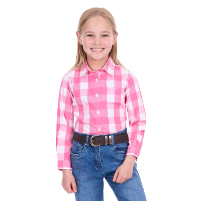 Thomas Cook Girls Tamara Check LS Shirt