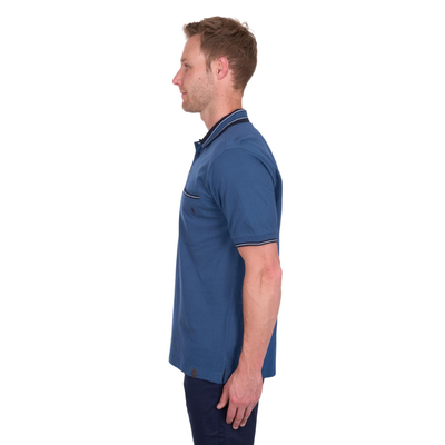 Thomas Cook Mens Ben Tailored 1 Pocket SS Polo