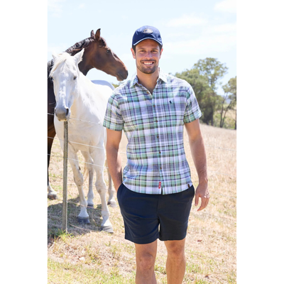 Thomas Cook Mens Gerry Linen SS Shirt