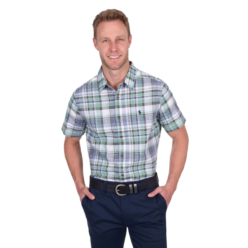 Thomas Cook Mens Gerry Linen SS Shirt