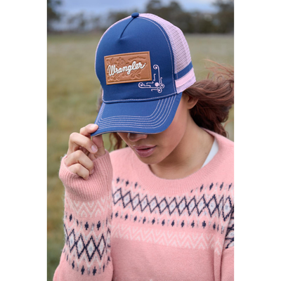 Wrangler Adult Sasha High Profile Trucker Cap