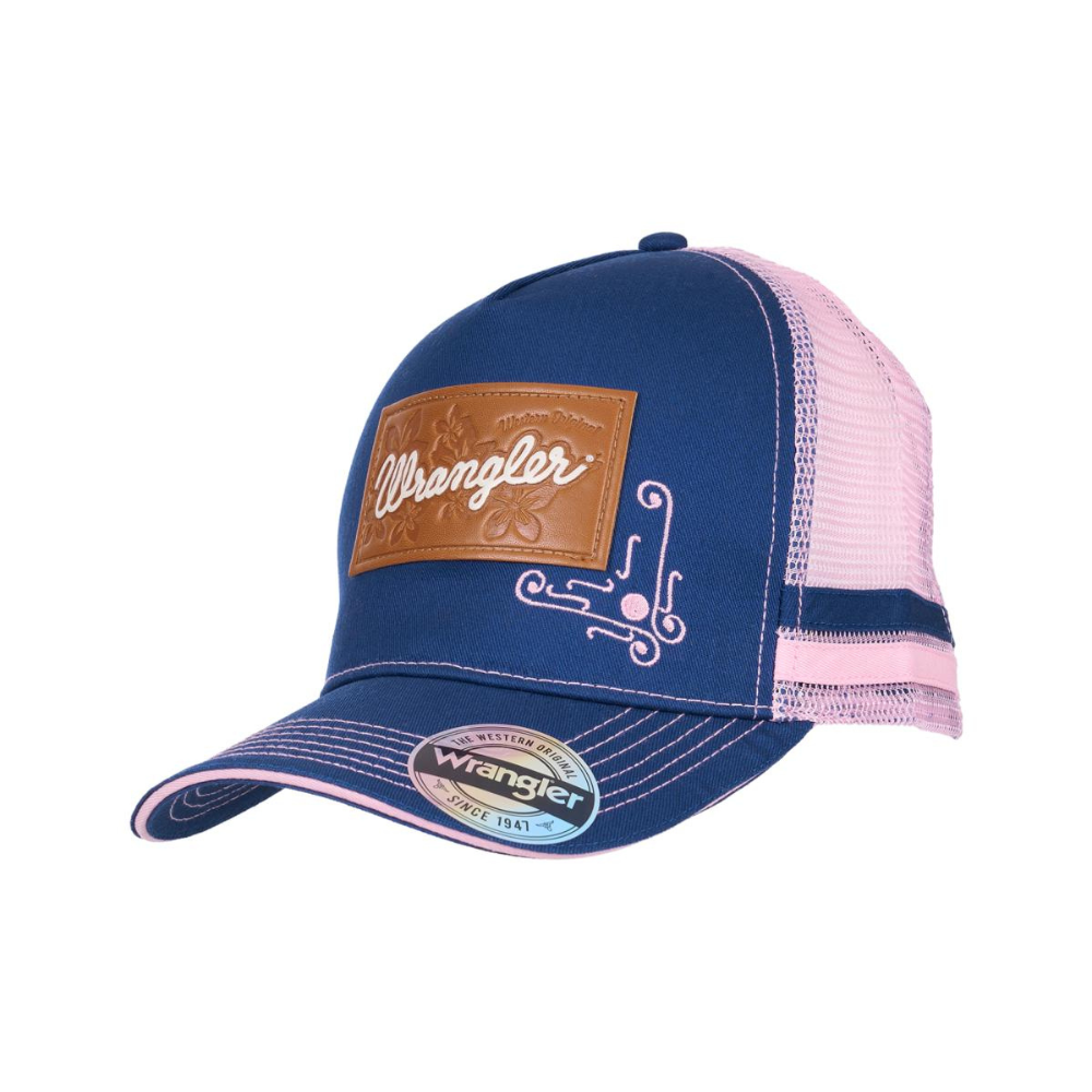 Wrangler Adult Sasha High Profile Trucker Cap