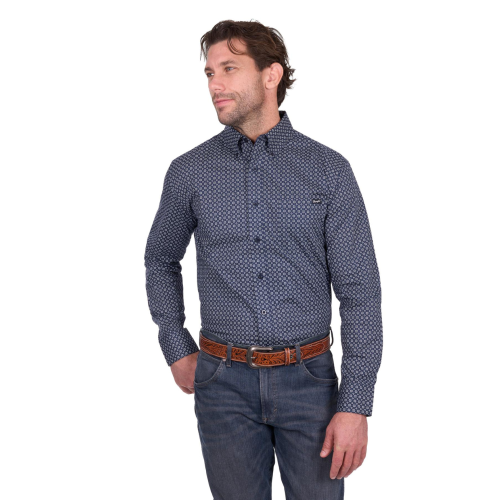 Wrangler Mens Jacob Long Sleeve Shirt